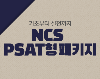 [2021 대비][고N고] 기초부터 실전까지 NCS PSAT형 패키지